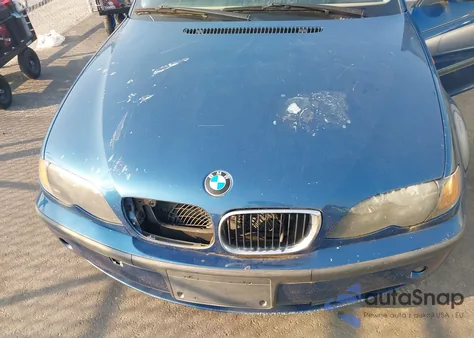 2002 BMW 325Xi z USA, uszkodzony, nr VIN WBAEU334X2PF66722